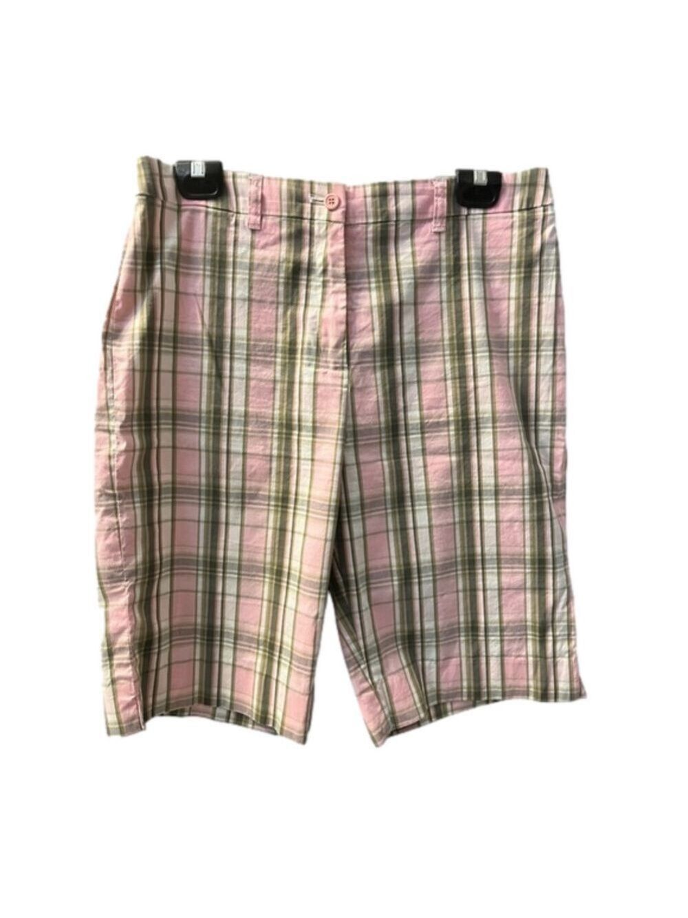 Anne Klein sport stretch Bermuda shorts size 10